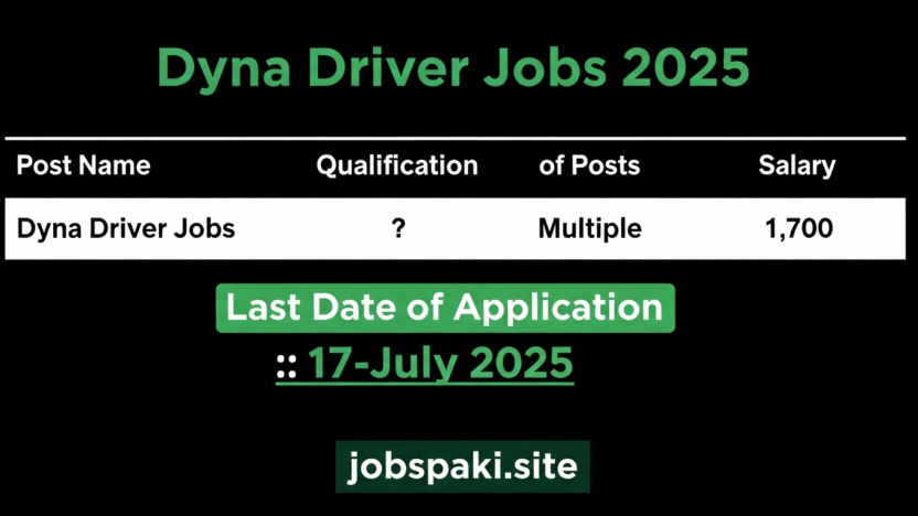 Dyna Driver Jobs 2025