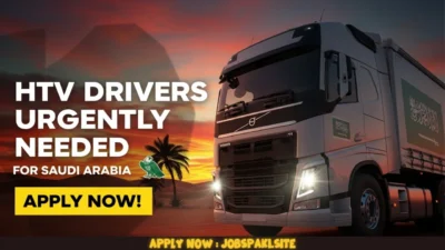 HTV Drivers Urgently Needed for Saudi Arabia – Apply Now!