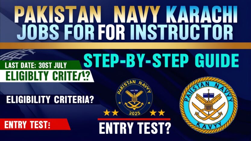 Pakistan Navy Karachi Jobs For Instructor