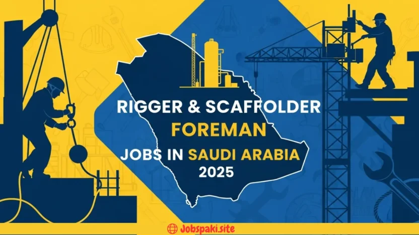Rigger & Scaffolder Foreman Jobs in Saudi Arabia 2025